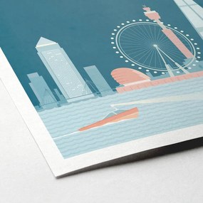 Poszter London, 30x40 cm - Travelposter