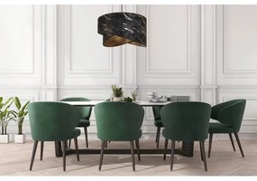 Csillár zsinóron 1xE27/60W/230V fekete/arany