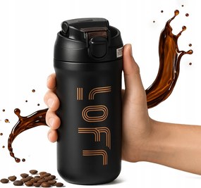 Termosz Bögre 550 ML Kávé Tea Rozsdamentes Acél Légmentesen Záródó