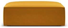 Mustársárga bársony lábtartó Vanda – Mazzini Sofas