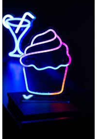 LED neon fénydekoráció 5 W Colour Changing Cupcake – Leitmotiv