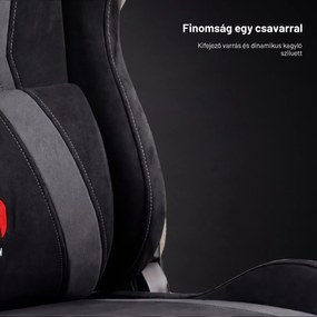 Szövet gamer szék fekete Diablo X-Horn 2.0 Burned Black Normal
