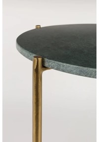 Timpa zöld tárolóasztal márvány asztallappal - White Label