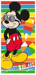 Disney Mickey Summer fürdőlepedő, strand törölköző 70x140cm