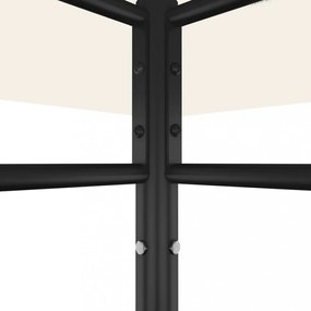 krémszínű pavilon 384x281x270 cm 180 g/m²