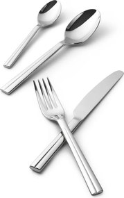 Ezüstszínű rozsdamentes acél evőeszköz készlet 16 db-os Grand Cru – Rosendahl