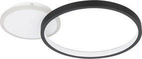 EGLO 900421 GAFARES Modern LED Mennyezeti Lámpa Fehér, Fekete LED IP20