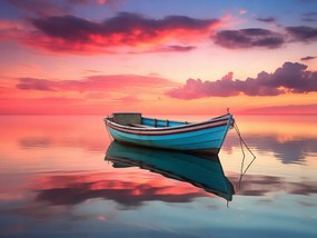 Poszter 20x15cm Nyugodtság a horgászat előtt