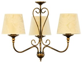 Jupiter 1750 - Csillár láncon SOFIA 3xE27/60W/230V