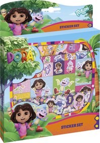 Dóra a felfedező Jungle matrica szett