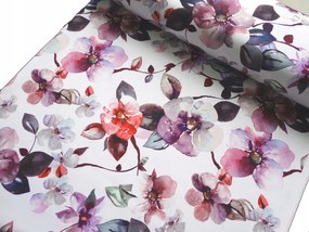 Mg Tk függöny 9727 Virágok 3D festett lengyel 0,5m