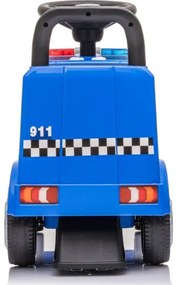 Push autó Mercedes Rendőrautó 2xAA kék