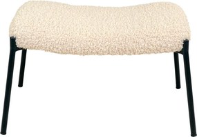 Krémszínű műszőrme lábtartó Glasgow – House Nordic