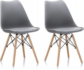Aga 2x Étkezőszék MR2035 Szürke