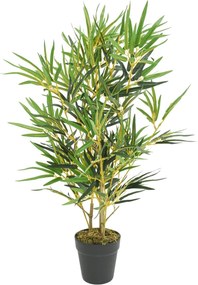 vidaXL zöld mű bambuszfa 368 levéllel 80 cm