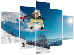 Kép - Snowboardos (150x105 cm)