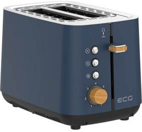 ECG ST 2768 kenyérpirító Timber Petrol