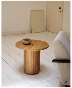 Kerek mangófa tárolóasztal ø 60 cm Licia - Kave Home