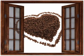 Poszterek 60x40 Kávé a szívnek