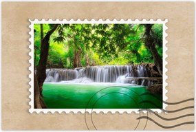 Poszterek 60x40 Tájkép vízesés