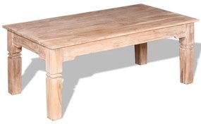 tömör akácfa dohányzóasztal 110x60x45 cm