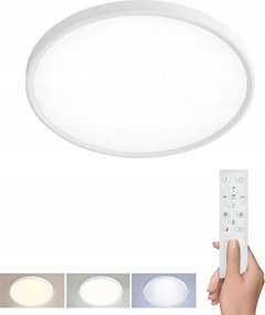 Led világítás távirányítóval Estela White Ugr 40W, 4300lm, 40cm
