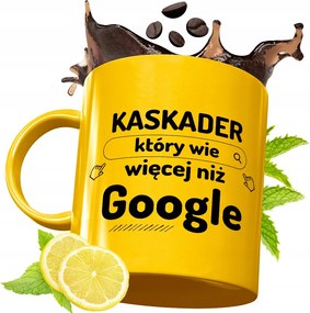 Prémium Arany Bögre Kaszkadőr Ajándék Nyomtatott Fotóval