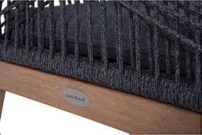 Szürke tömörfa kerti szék Pomona – Garden Pleasure