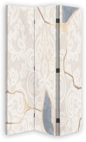 Gario Paraván Finom bézs minta Méret: 145 x 170 cm, Kivitelezés: Klasszikus paraván