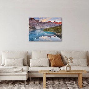 Kép - kanadai hegyi táj (70x50 cm)