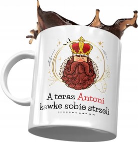 Bögre Antal Barát Kolléga Ajándék Nyomtatott Fotóval