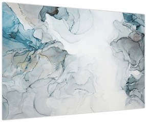 Kép - Kék márvány (90x60 cm)