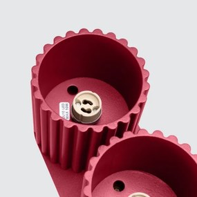 Sollux SL.1820 - AURA spotlámpa 2xGU10/10W/230V piros