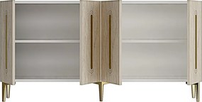 Rany 150 - White, Travertine, Gold