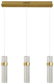 Kábeles LED csillár LAGOS LED/24W/230V aranyszínű