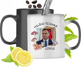 Duda András Színváltó Mágikus Bögre fényképes nyomtatással