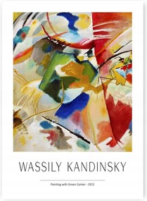 Vaszilij Kandinszkij Poszter B1 100x70cm #296