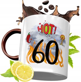 Bordó Bögre 60 Születésnapra Ajándék fényképes nyomtatással