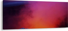 Kép - tűzhányó (120x50 cm)