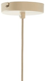 Bézs függőlámpa textil búrával ø 50 cm Itela – Light &amp; Living