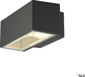 SLV 232485 BOX Modern Kültéri Fali Lámpa Antracit R7s 78mm IP44