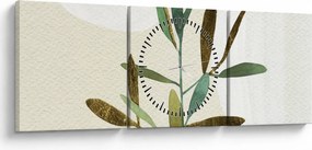 Kép - Akvarell ág N⁰2 (órával) (90x30 cm)