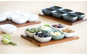Fehér porcelán szervírozó készlet 6 db-os Essentials – Ladelle