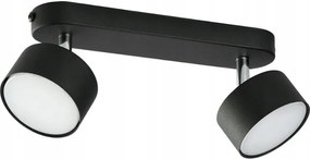 Mennyezeti lámpa spot díszléc plafon csillár Clark Black fekete modern