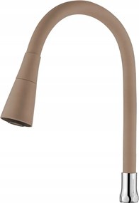 Invena Kétfunkciós Flexibilis Csaptelep Kifolyócső, Bézs