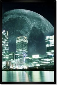 Poszterek keretben 40x60 Hold a város felett