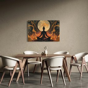 Kép - Meditáció (90x60 cm)