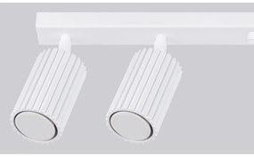 Fehér spotlámpa 6,5x117 cm Gleam – Sollux