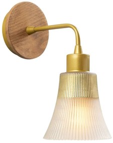 Aranyszínű fali lámpa Foca – Opviq lights