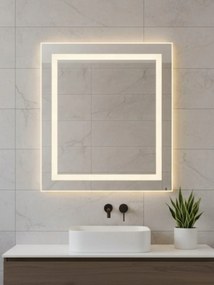 La Luna Led tükör 90x90 cm |Falra szerelhető |3 Led változat Made in Pl